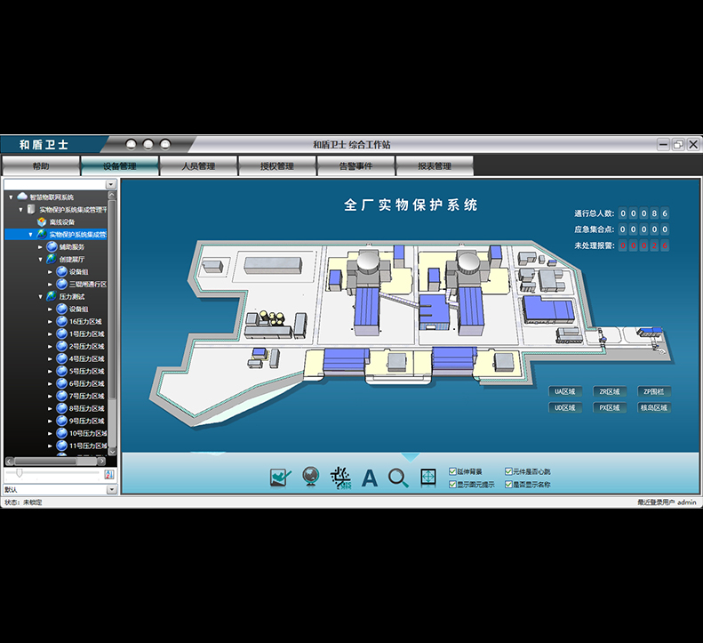 核電(diàn)實物(wù)保護管理(lǐ)平台